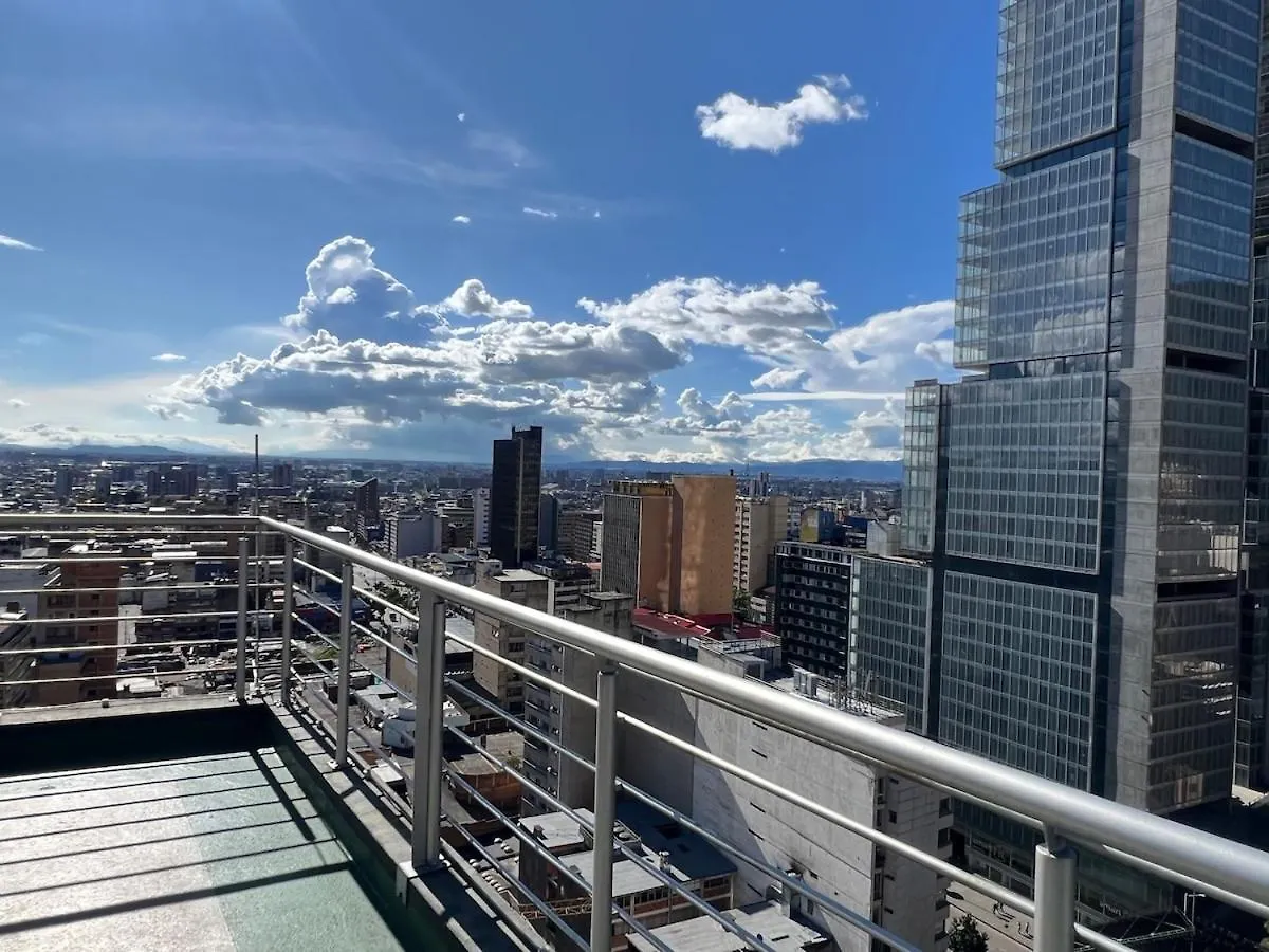 Loft Con Escritorio, Vista Y Gran Ubicacion Bogota Apartment