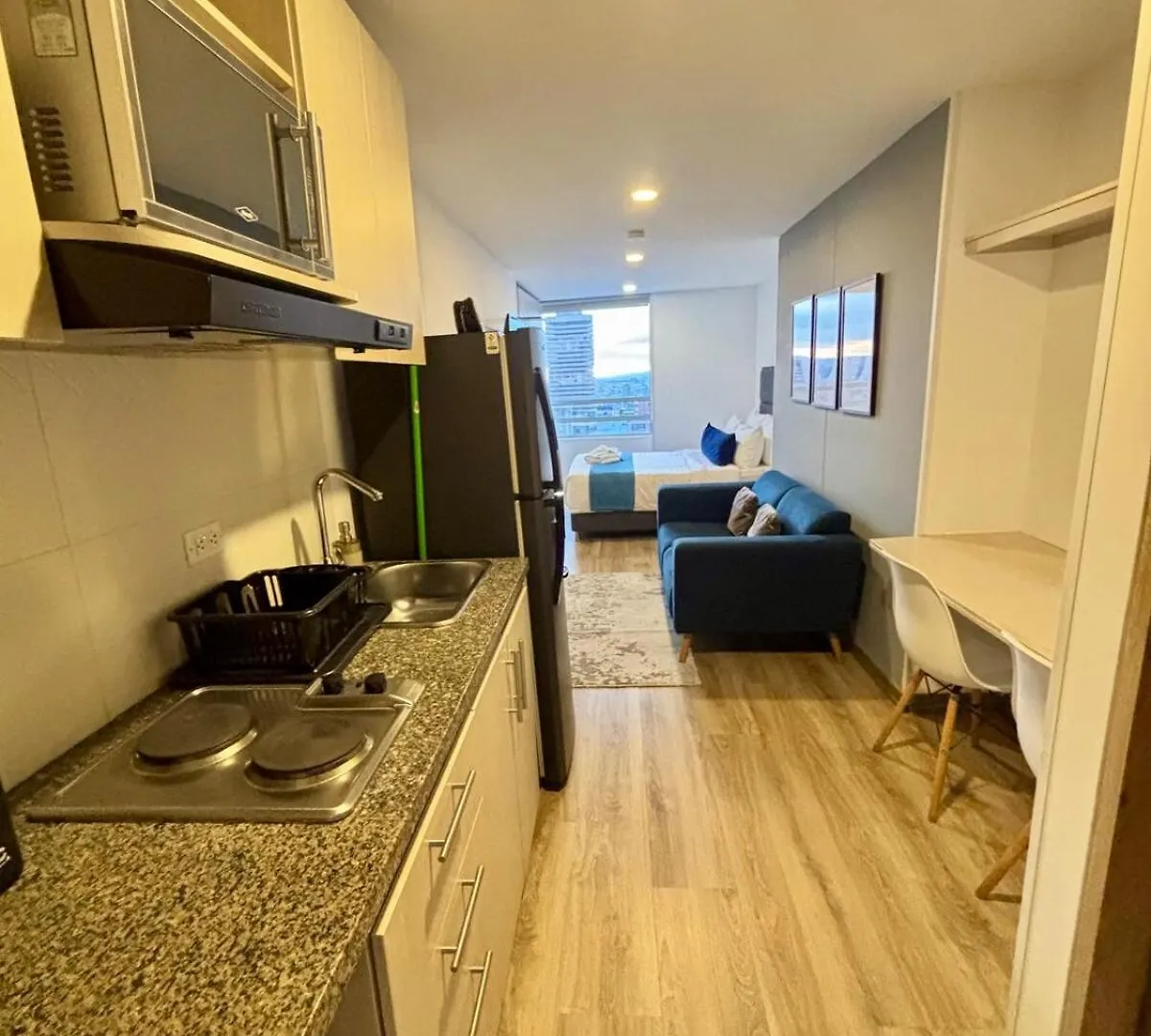 Apartament Loft Con Escritorio, Vista Y Gran Ubicacion Bogotá 0*,